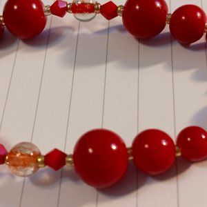 Fiery Essence Red Bracelet